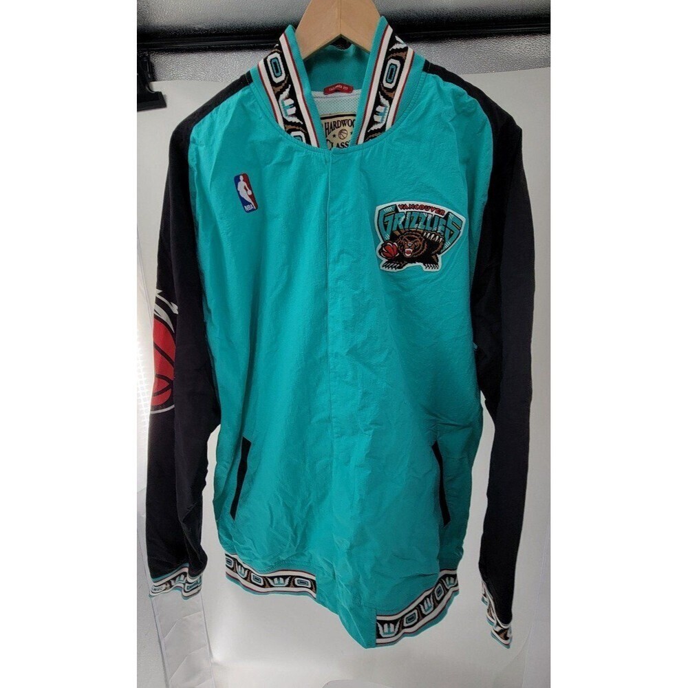 Mitchell & Ness Authentic Warm Up Jacket Vancouver Grizzlies 1995-96 - Picture 3 of 11